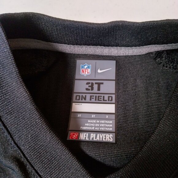 Pittsburgh Steelers Juju Smith-Schuster Jersey Youth 3T Nike On Field Black #19 - Picture 5 of 12